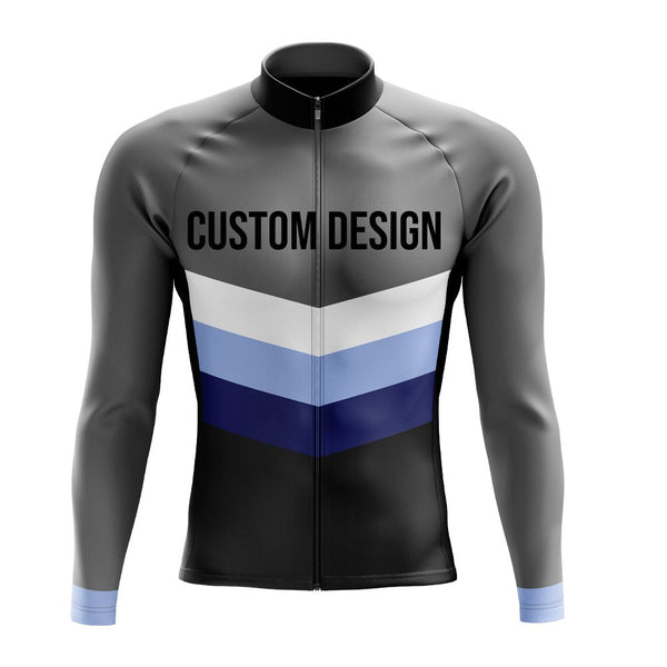 Custom Thermal Long Sleeve Cycling Jersey